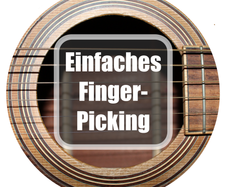 Gitarre spielen lernen: Einfaches Fingerpicking